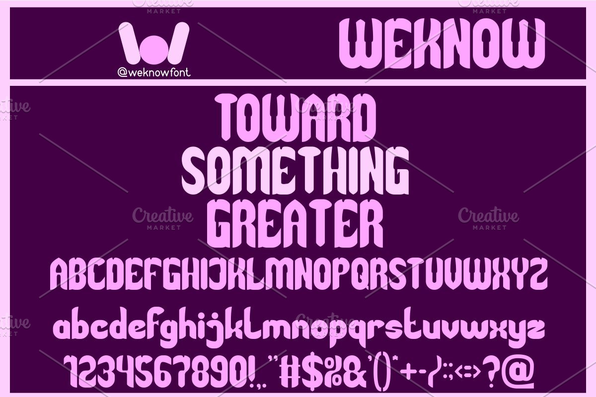 Ascension font, a Font by weknow (Photo 4 of 8)