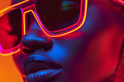 109 Fashion models in sunglasses, a Beauty & Fashion Photo by Handmadefont (Thumbnail 63 of 113)
