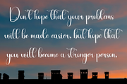 Happy Weekend, a Handwritten Font by InermediaSTUDIO (Thumbnail 5 of 7)