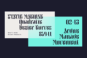 Realitas; Unique Experimental Font, a Serif Font by Eko Bimantara (Thumbnail 7 of 9)