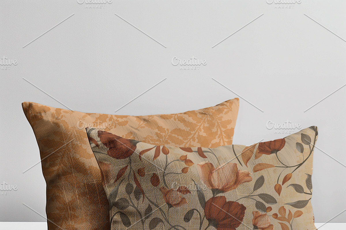 Autumnal Elegance pattern collection, a Pattern Graphic by Nora Gad (Photo 8 of 19)