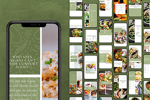 Food Social Bundle Canva