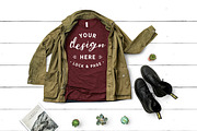 T-Shirt Mockup Bundle Bella Canvas, a Shirt Mockup by lock and page (Thumbnail 69 of 71)