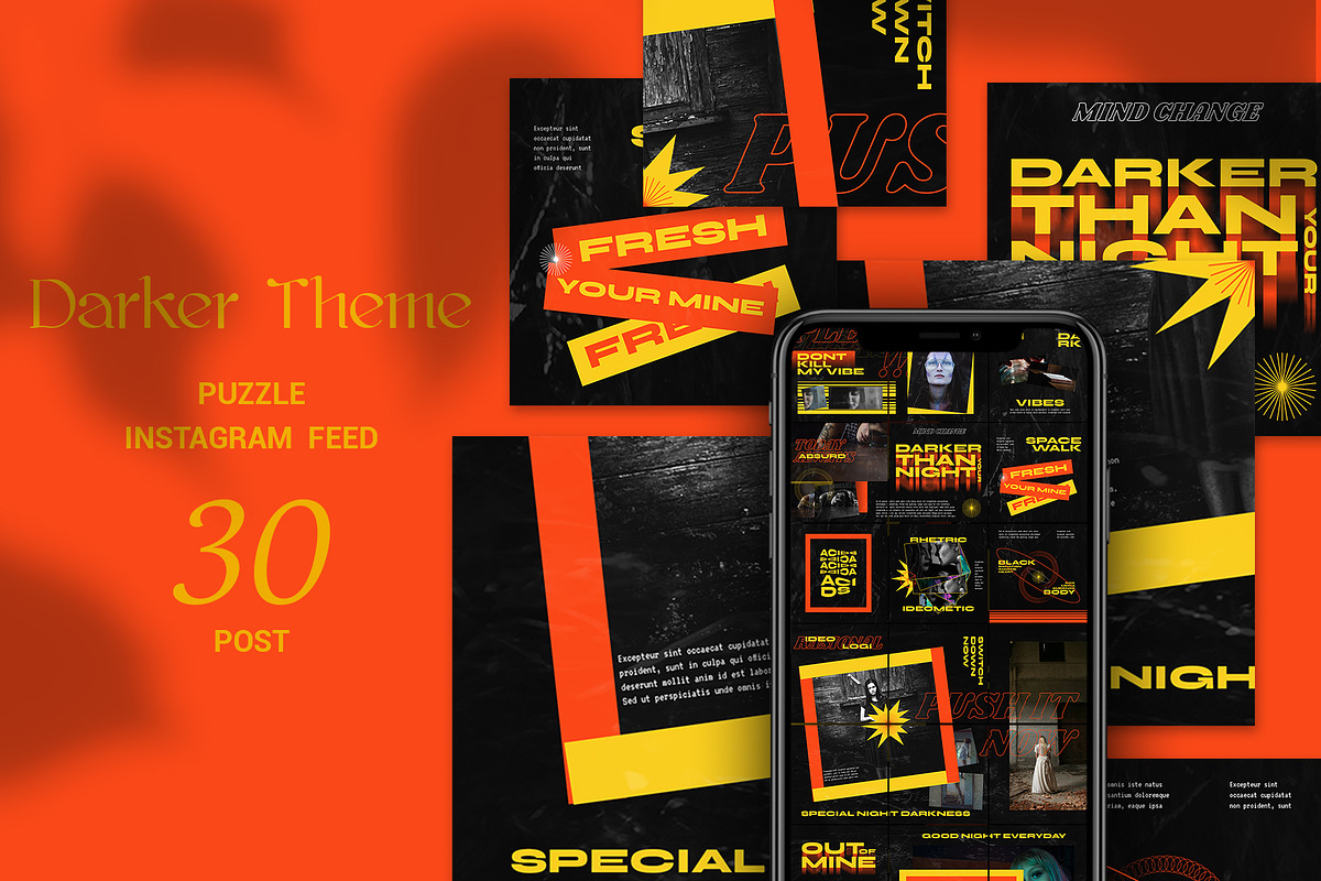 Bundle Streetwear Instagram Vol1, a Social Media Template by Azruca (Photo 5 of 22)