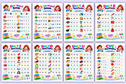 Beginning Reading Skills Workbook, a Stationery Template by Mustafiz (Thumbnail 3 of 4)