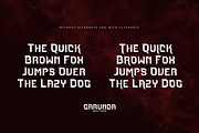 Garunda Display Typeface, a Serif Font by Storytype Studio (Thumbnail 2 of 15)