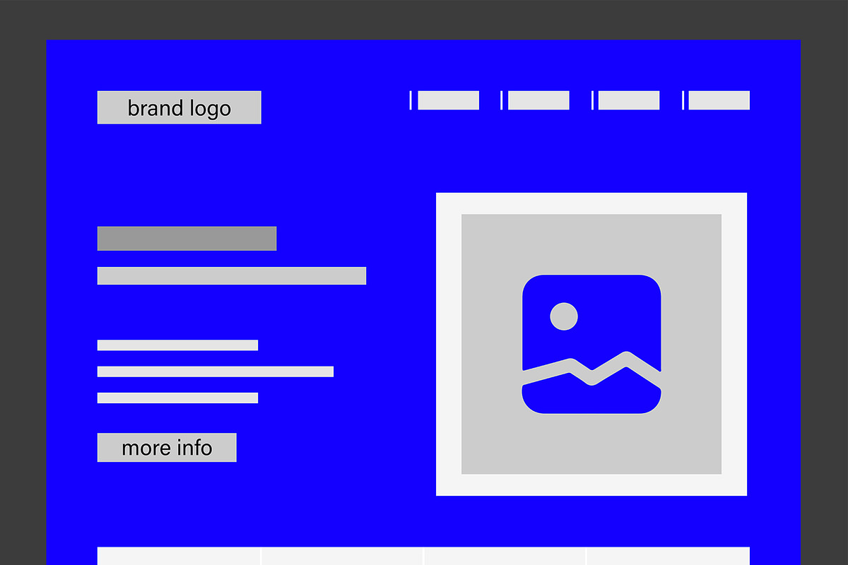 Modern Wireframe Template, a Wireframe Template by MightyDesign (Photo 2 of 9)