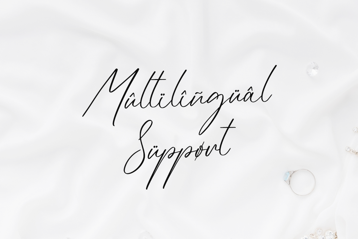 Homistorya - Wedding Font, a Script Font by RockboyStd (Photo 9 of 12)
