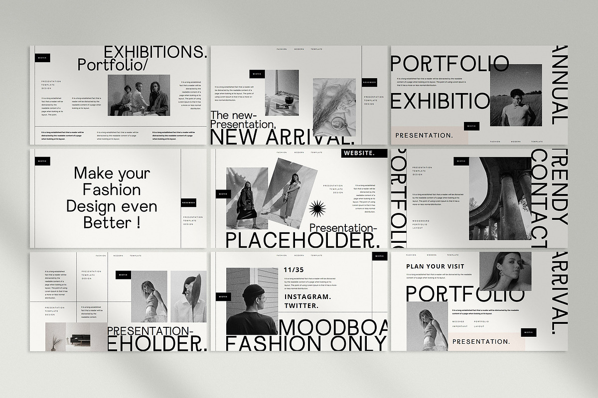 Mistix Presentation Template preview 3