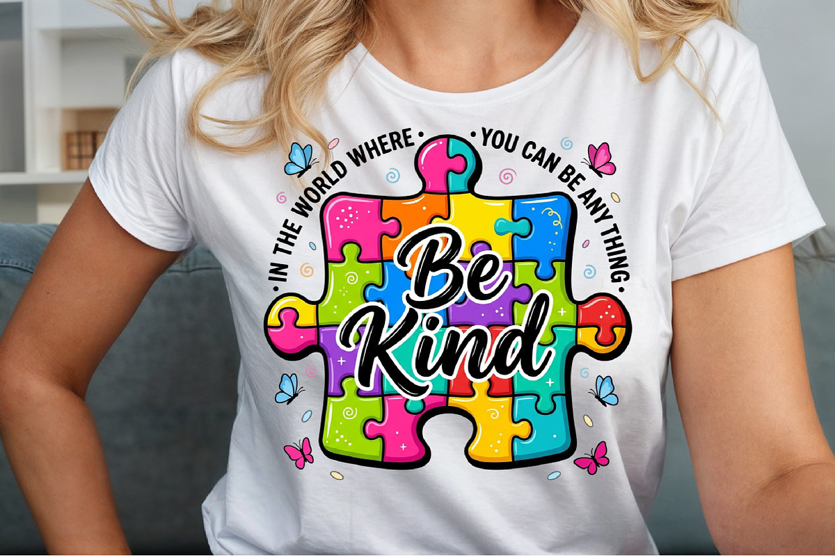 Autism Awareness Sublimation, Autism, an Illustration by Sublimation Artist (Photo 4 of 9)