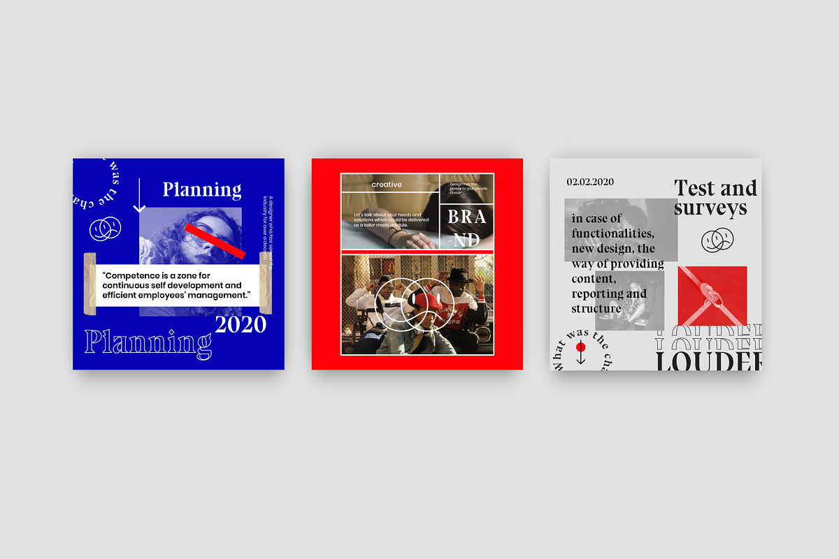 LOUDER - Urban Social Media Brand, a Social Media Template by Dirtytemp Studio (Photo 5 of 12)