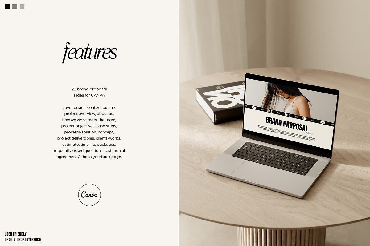 NOLE / Brand Proposal, a Presentation Template by Wildnun Studio (Photo 3 of 16)