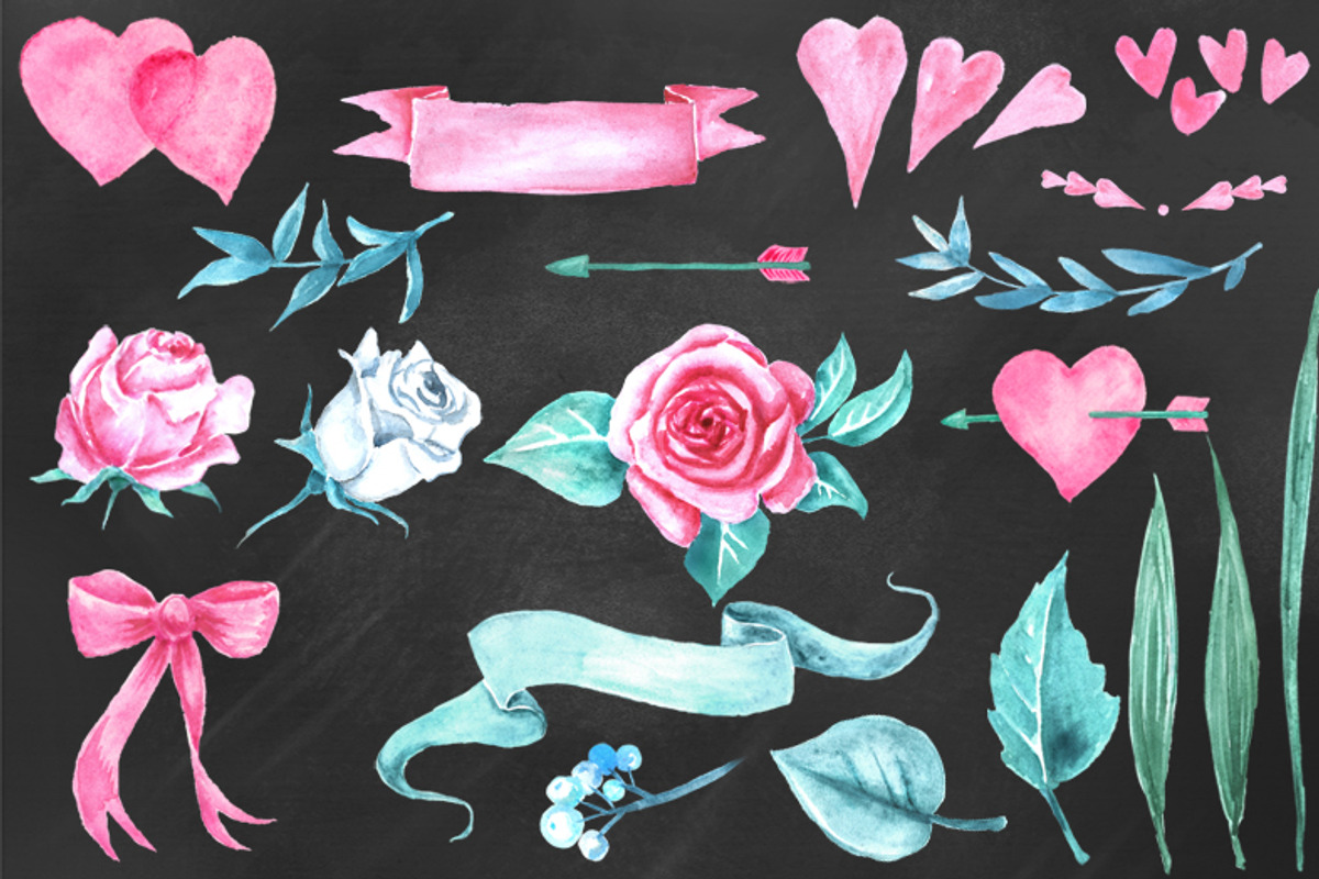 Big Valentine's Day Bundle, an Illustration by Dora Katona (Photo 3 of 5)