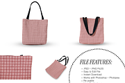 Woven Tote Mockup Bundle - Template, a Mockup by VisualGrid (Thumbnail 2 of 6)