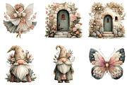 Magical Garden Fairies Clipart, an Illustration by Sublimation Artist (Thumbnail 6 of 7)