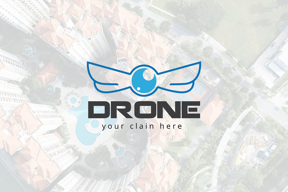 Drone logo, a Branding & Logo Template by Luis Quesada Design (Photo 2 of 5)