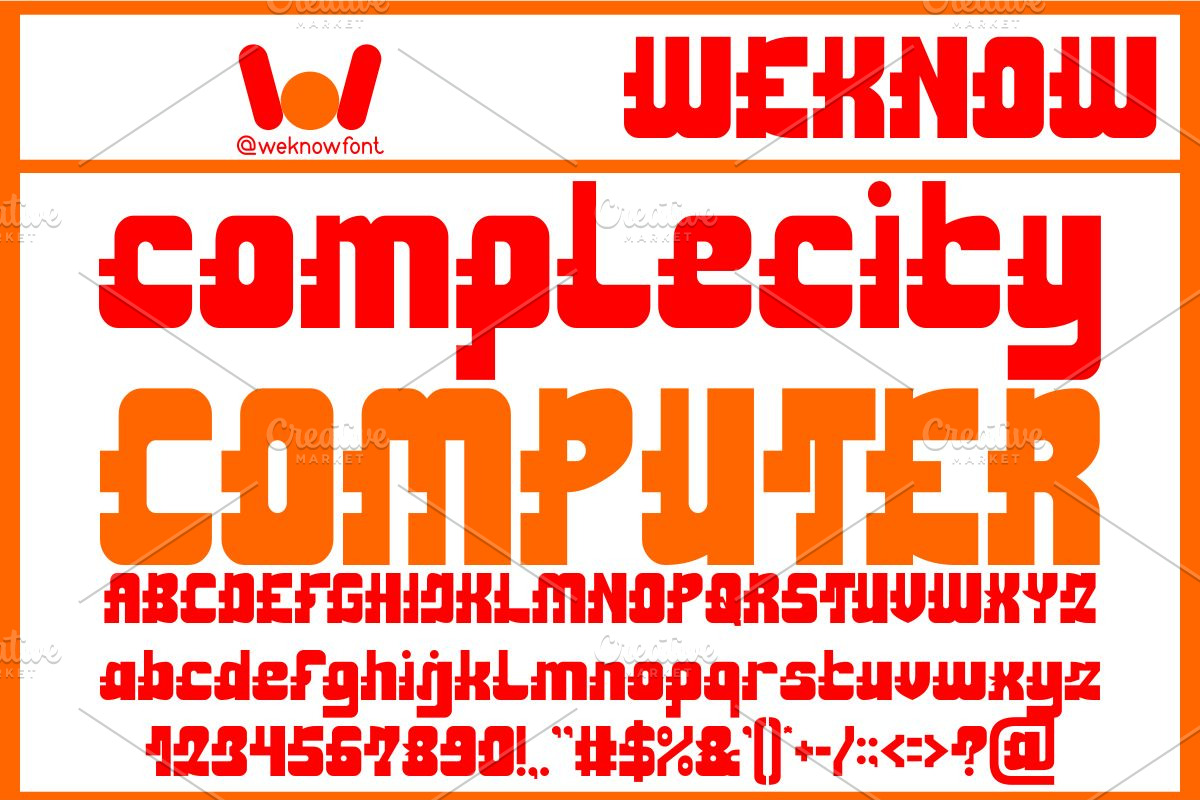 Action Reaction font, a Font by weknow (Photo 4 of 8)