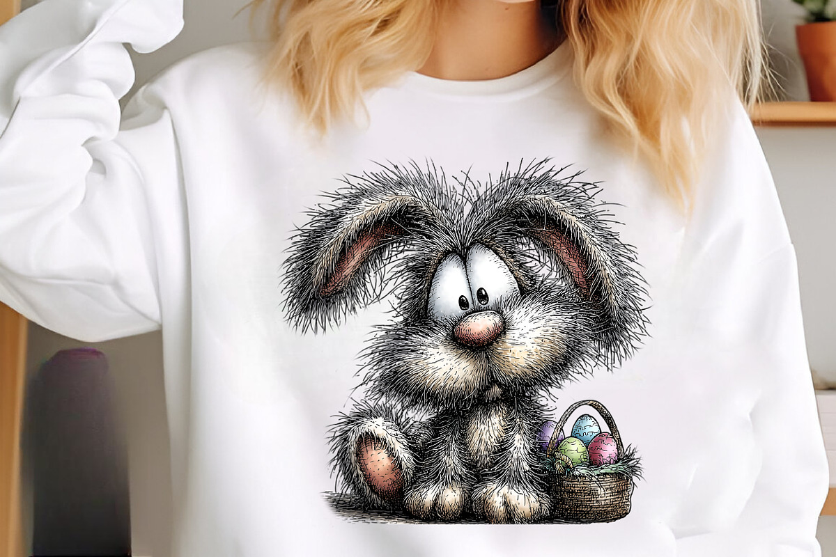 Watercolor easter bunny clipart, an Illustration by SinaCreation (Photo 10 of 11)