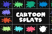 Cartoon Splats for DaVinci Resolve, a Templates & Theme by 2dfx (Thumbnail 1 of 2)