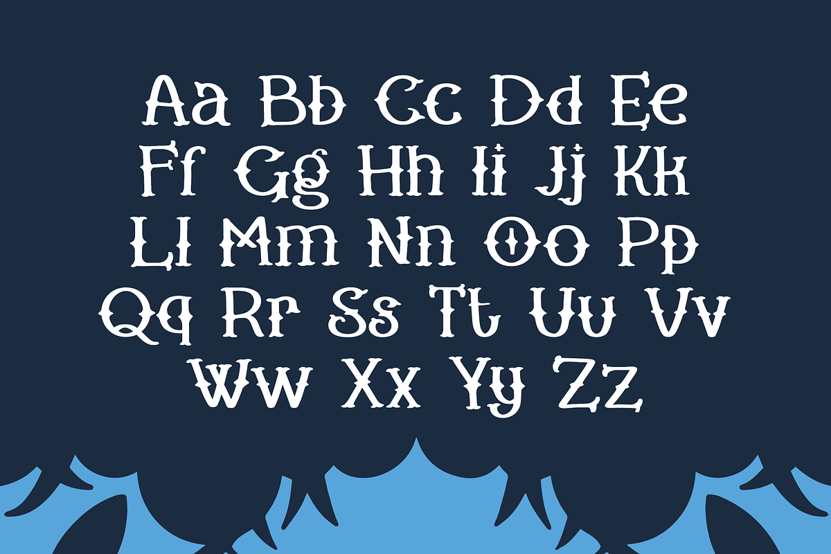 Ghost Scribe: Eerie Handwritten Font, a Handwritten Font by Helotype (Photo 3 of 8)