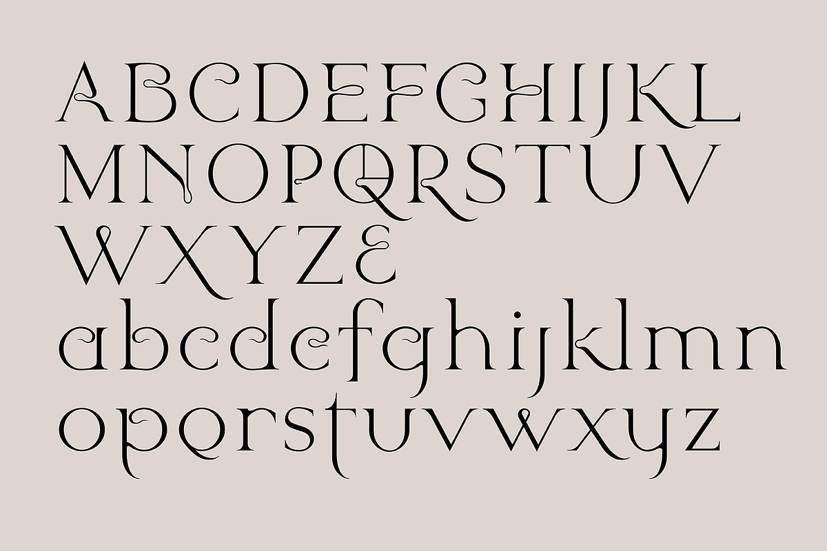 Ubud. Contemporary serif font, a Serif Font by LostandFoundry (Photo 8 of 8)