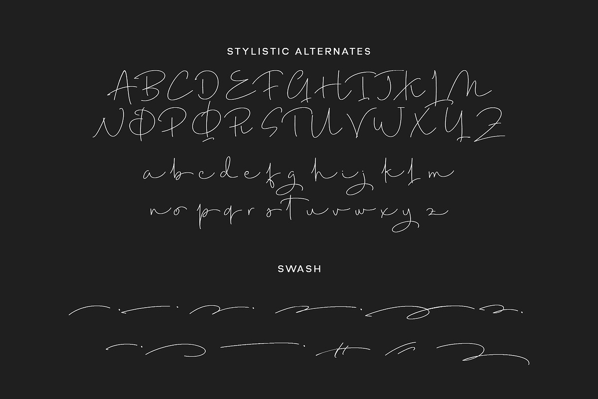 Polantas Signature Font, a Handwritten Font by Siwox Studios (Photo 11 of 12)