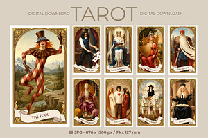 TAROT MAJOR ARCANA CARDS