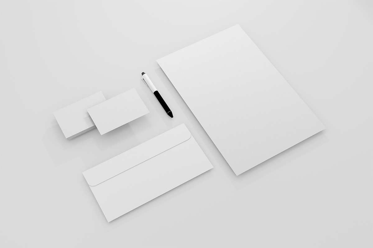 Stationery mockup, a Product Mockup by Kenrichi (Photo 4 of 4)