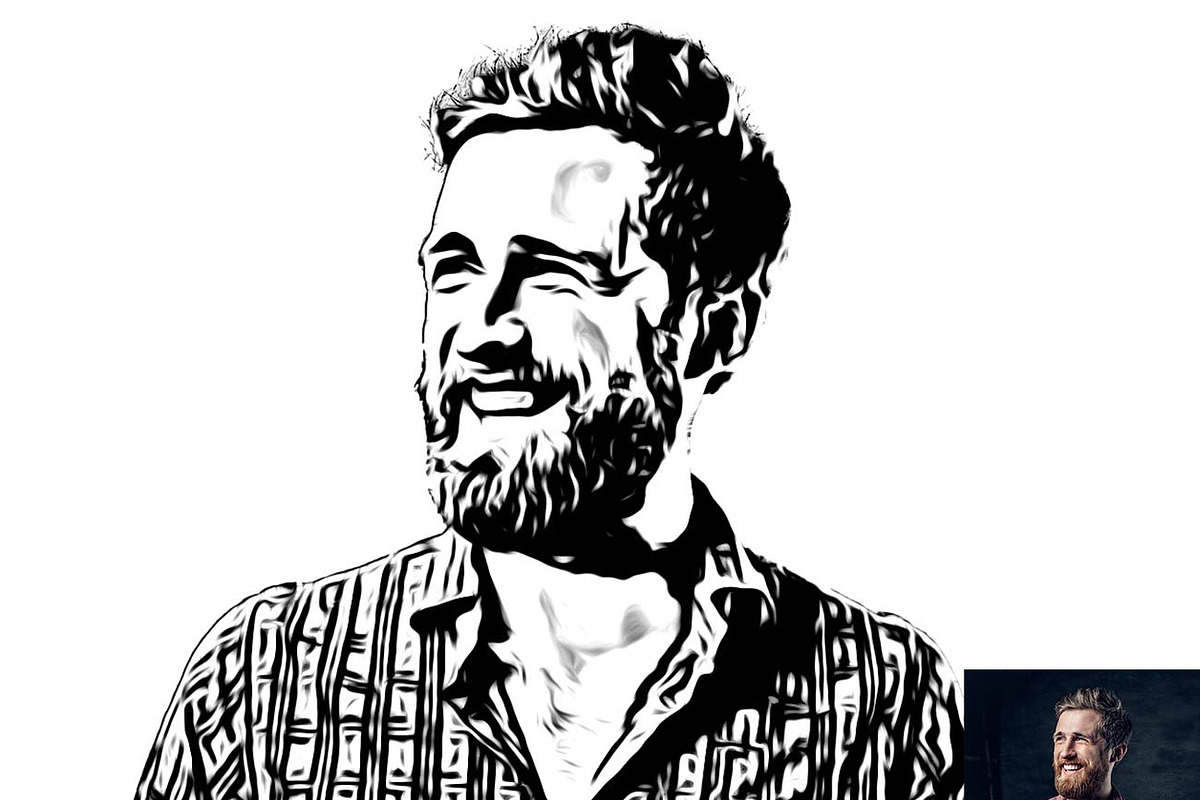 Vector Oil Effect Photoshop Action, an Action Add-On by Studio Retouch (Photo 5 of 10)