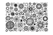 800+ DOODLE ELEMENTS SET, a Templates & Theme by karakotsya (Thumbnail 19 of 24)