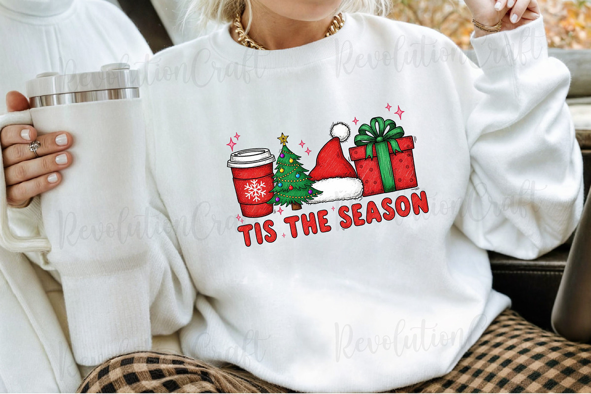 Tis The Season Png, Christmas Png, an Illustration by OK Design (Photo 3 of 4)