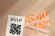 Amelie - Wedding invitation suite, a Stationery Template by SydneyResnik (Thumbnail 7 of 7)