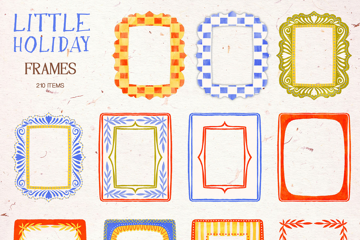 Little Holiday | Frames Clipart, an Object Graphic by GVGraphics (Photo 6 of 12)