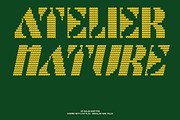 CS Aslan Knitted, a Sans Serif Font by Craft Supply Co. (Thumbnail 3 of 8)