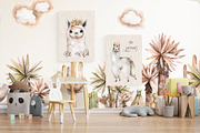 Alpaca Cute WildLife Watercolor Set, an Animal Illustration by Ann Art Houze (Thumbnail 11 of 12)
