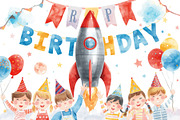 Party birthday Party  Bundle, a Graphic by Gaye Art (Thumbnail 9 of 17)