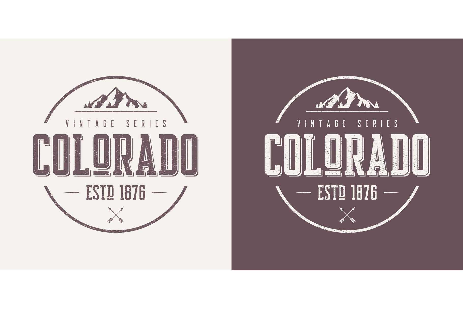 Colorado state textured vintage vector t-shirt and apparel desig, a ...