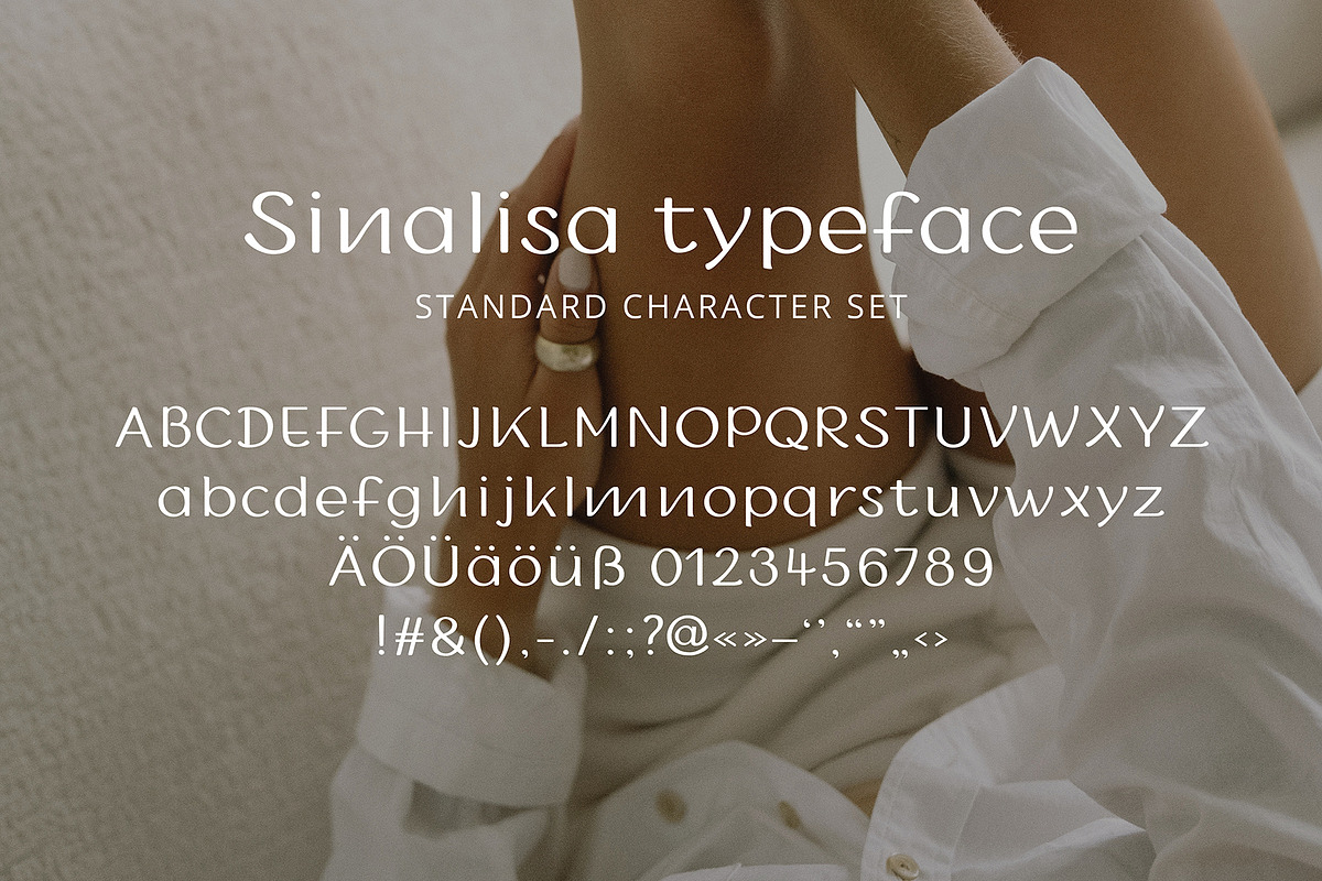 Sinalisa | Modern & Soft Sans Serif, a Sans Serif Font by Vikam Media (Photo 5 of 9)