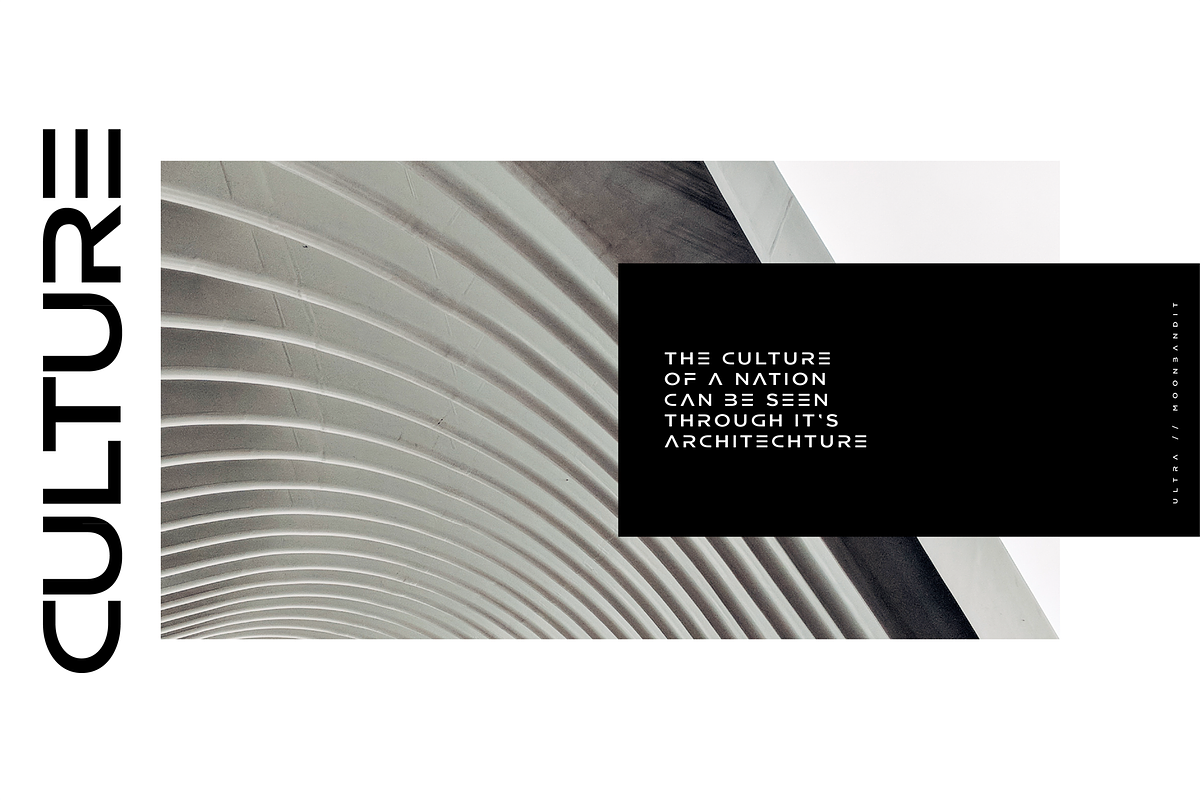 ULTRA - Modern Sans Serif Font preview 5