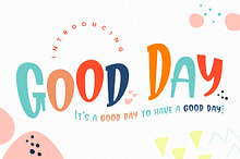 Good Day Fun Display Font