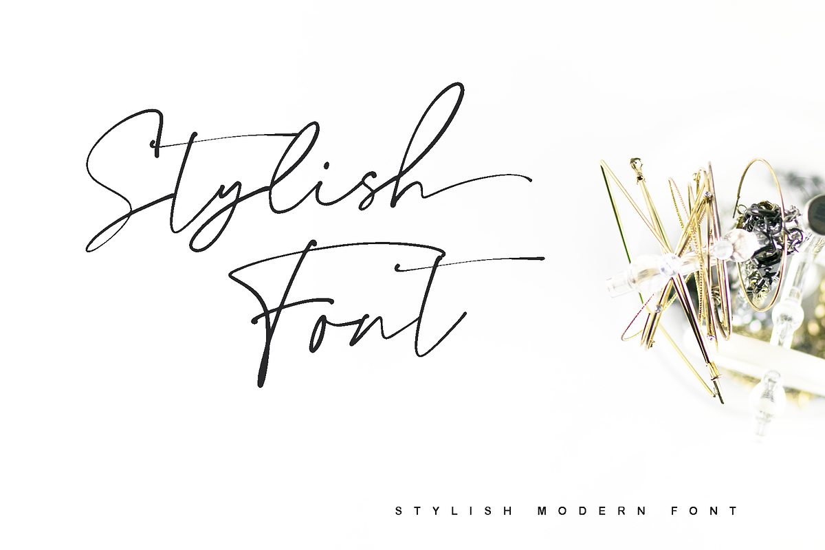 Collection - NEW STYLE, a Script Font by alphArtype (Photo 4 of 16)