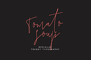 Tomato Soup, a Handwritten Font by supfonts (Thumbnail 1 of 7)