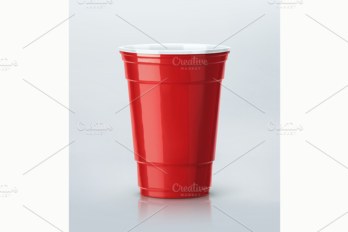 Red Party Cup, an Object Graphic by Elymas