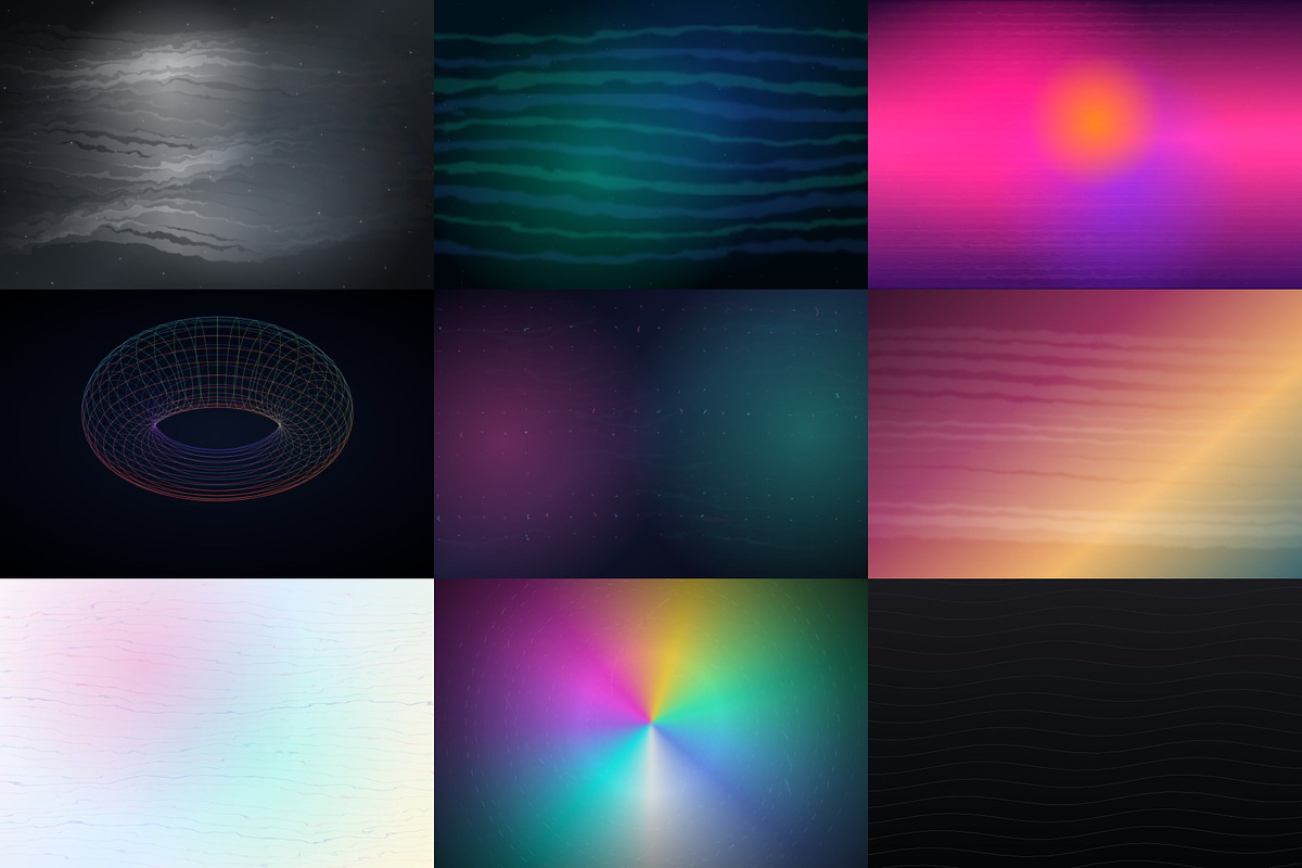 Neon Stream Screens: 106 Loops, a Background Graphic by cheapmotiongraphics (Photo 3 of 8)