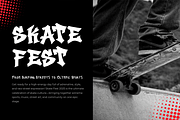 Urban Hustle–A Modern Graffiti Font, a Serif Font by overlaytemplates (Thumbnail 3 of 5)