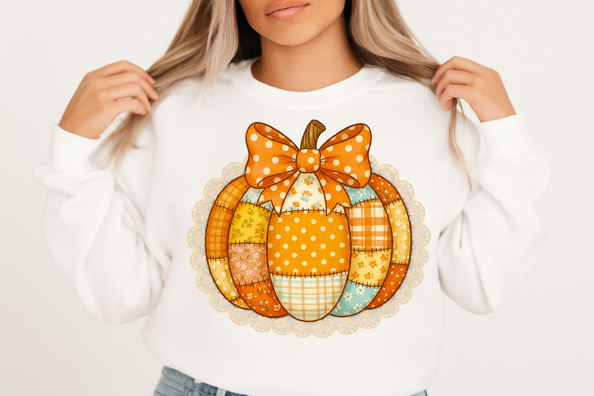 Preppy Floral Pumpkin PNG, an Illustration by Libby Wishes (Photo 5 of 11)