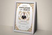 Gold Employee of the Month, a Stationery Template by Aarley Kaiven (Thumbnail 2 of 2)