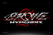 Chrome Text Styles Bundle - 50% OFF, a Layer Style Add-On by Hyperpix Productions (Thumbnail 4 of 47)