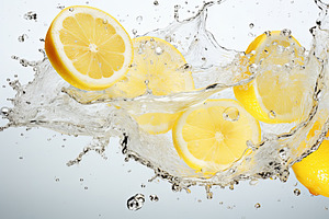 Fresh fruit green lemon juice or coc, a Food & Drink Photo by Pixeness Studio
