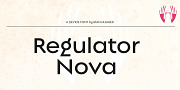 Regulator Nova, a Sans Serif Font by Device (Thumbnail 3 of 9)